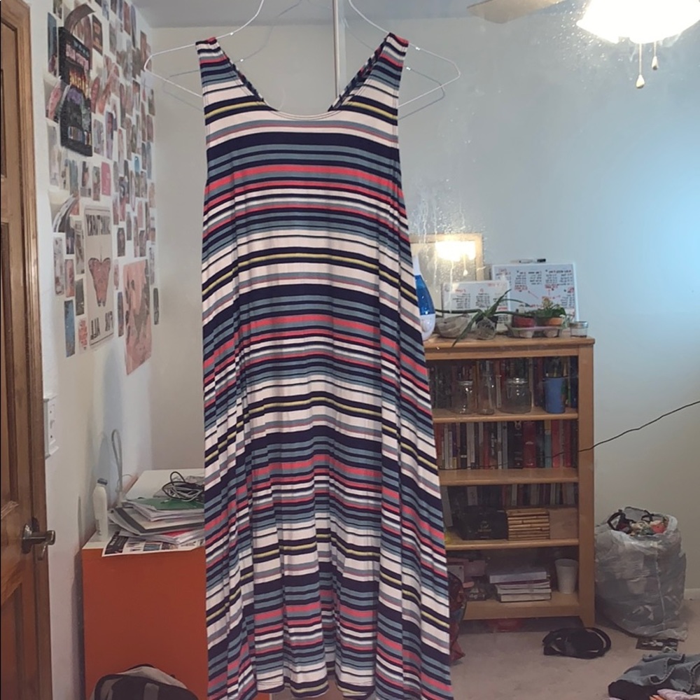 Cris Cross Back Dress